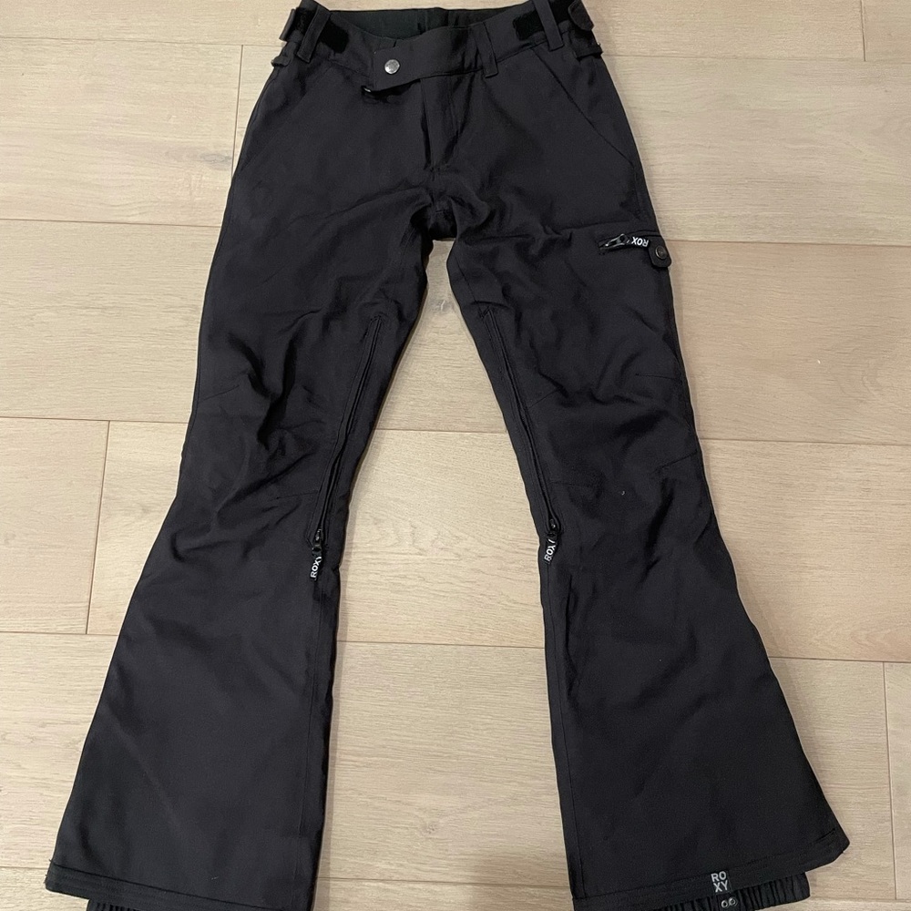 Roxy black snowboarding pants size S